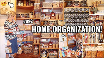 HOME ORGANIZATION IDEAS!!😍 ORGANIZE WITH ME | DECLUTTERING AND ORGANIZING MOTIVATION 2022