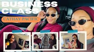 Centtwinz Unforgettable Business Class Experience from Johannesburg to Hong Kong on Cathay Pacific