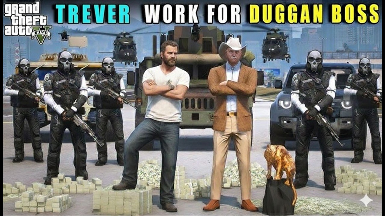 TREVOR DEAL WITH DUGGAN BOSSS ............#ALONE🤯😱