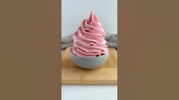 Raspberry buttercream frosting! #raspberry #buttercream #frosting