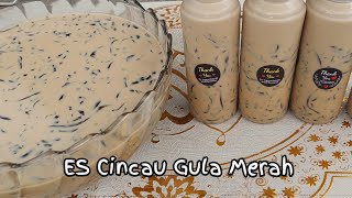 RESEP ES CINCAU COFFEE GULA MERAH