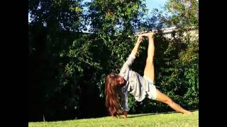 Backyard Flow Fun - Slide Plank To Splits