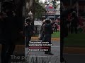 Protesters clash with police during World Cup opening match | AJ #shorts