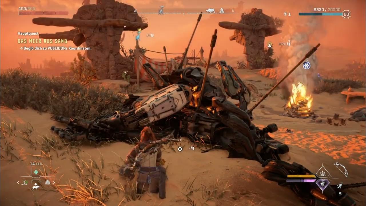 HORIZON FORBIDDEN WEST 🏹 PS4 deutsch 20 Das Meer aus Sand YouTube