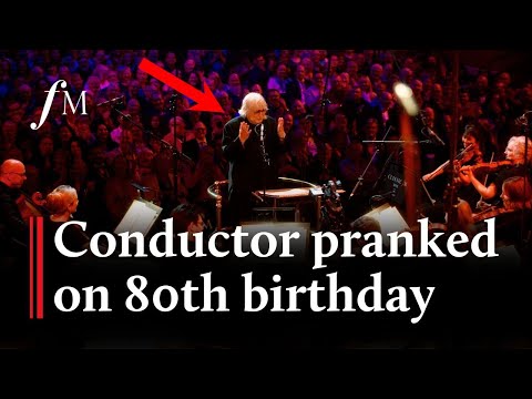 Orchestra pranks Karl Jenkins with surprise ‘Happy Birthday’! | Classic FM Live