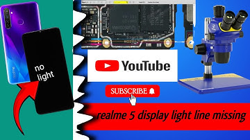 realme 5i lcd light solution||realme 5 display light problem||display light solution