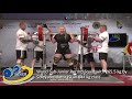 World Sub-Junior Record Squat with 265.5 kg by Soley Jonsdottir ISL in 84+ kg class
