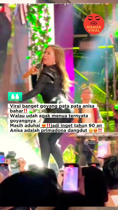 Anisa bahar viral di panggung‼️ #beritaviral #trending #shortsviral