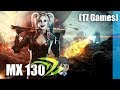 Mx130 gaming  17 games  gta v pubg far cry 5 and more