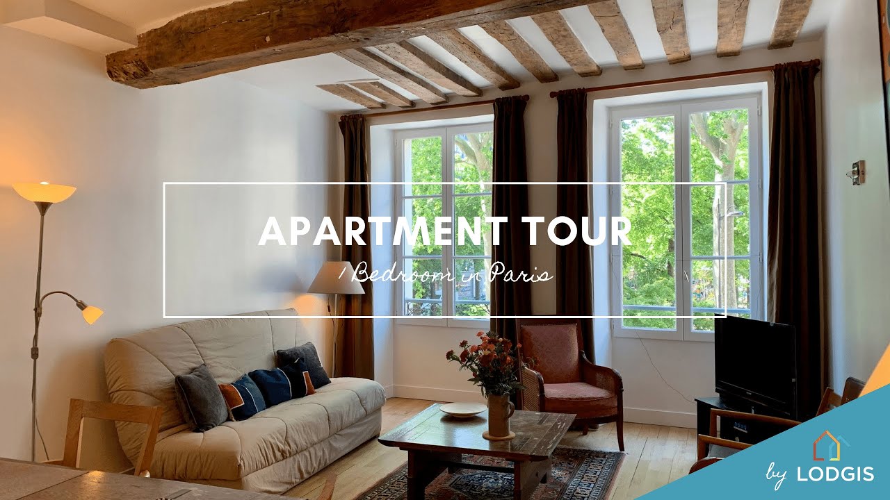 Apartment Tour // Furnished  48m2 in Paris – Ref : 2119434