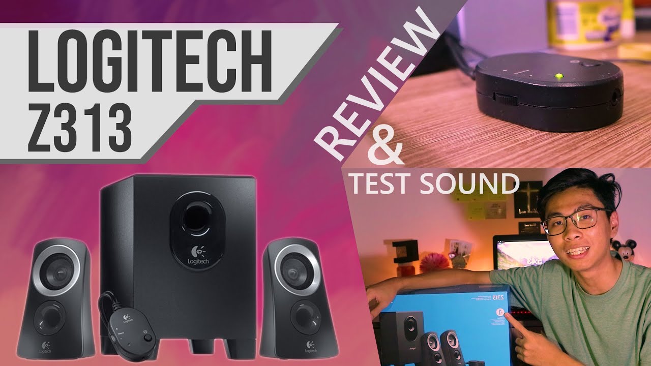 REVIEW SPEAKER LOGITECH Z313 2.1 STEREO INDONESIA SPEAKER BUDGET