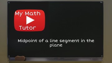 ALEKS | Midpoint of a line segment in the plane