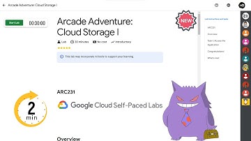 Arcade Adventure: Cloud Storage I | #2024 | #ARC231