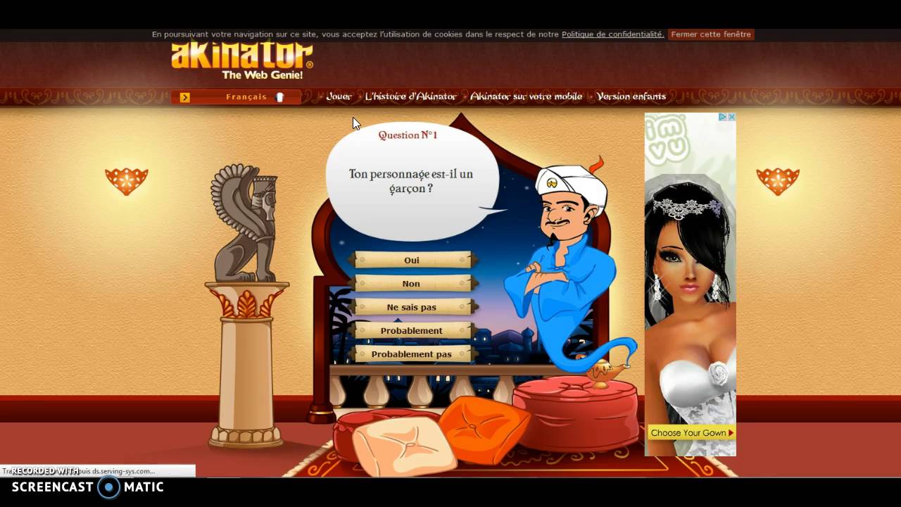 Akinator! Le génie du web - YouTube