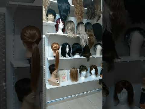 Loja de cabelo orgânico e cabelo humano lace e perucas baratas