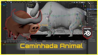 Como Fazer Uma Caminhada Animal - Tutorial Blender 29