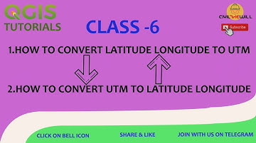 HOW TO CONVERT LATITUDE LONGITUDE TO UTM