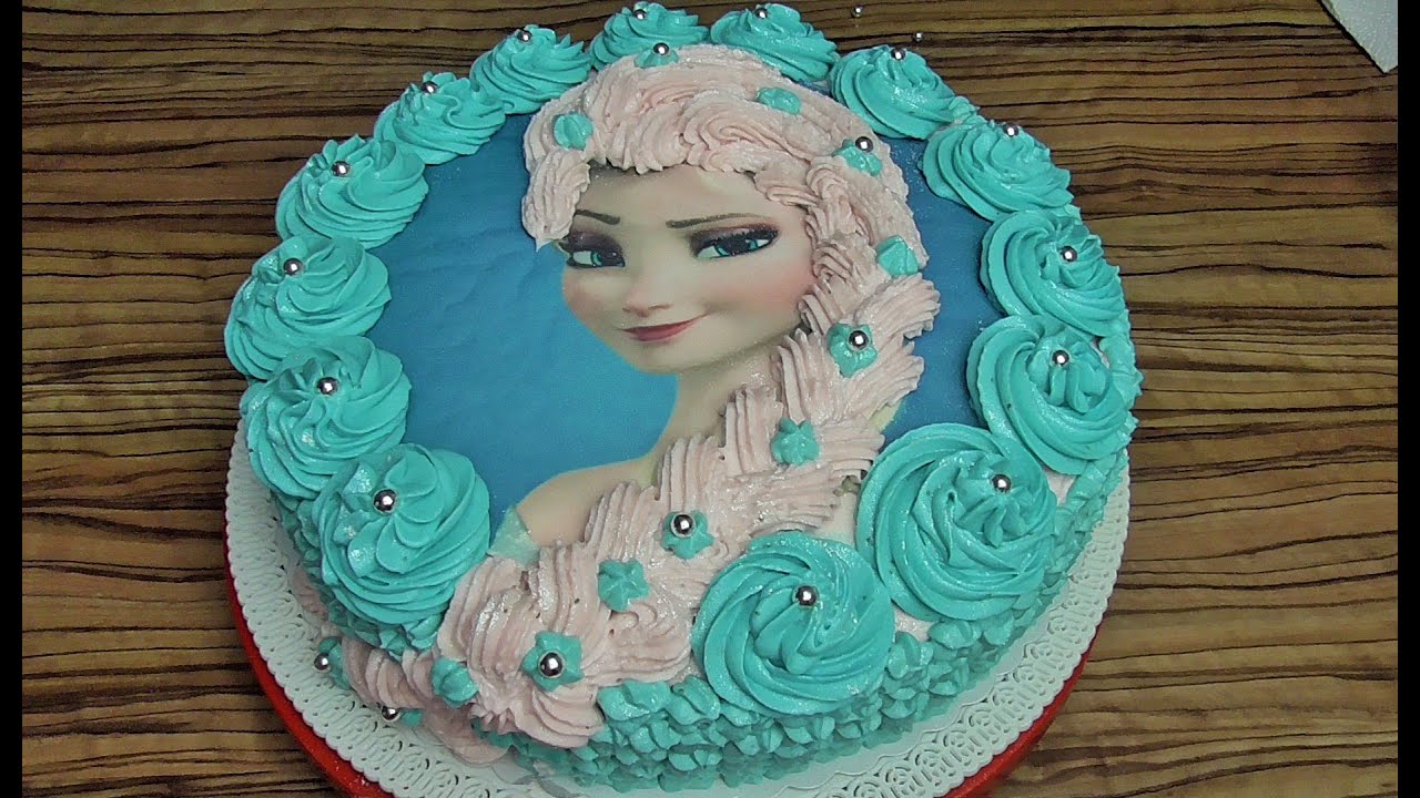 Tort Elsa Z Krainy Lodu 3 Frozen Kasia Ze Slaska Gotuje Youtube