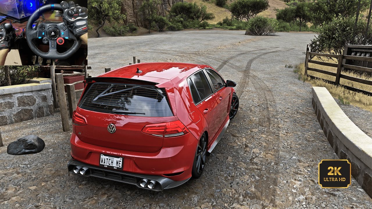 600HP Volkswagen Golf R | Forza Horizon 5 | Logitech g29 gameplay 