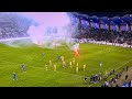 Le Mans vs Bastia called off as smoke flares thrown onto the pitch
