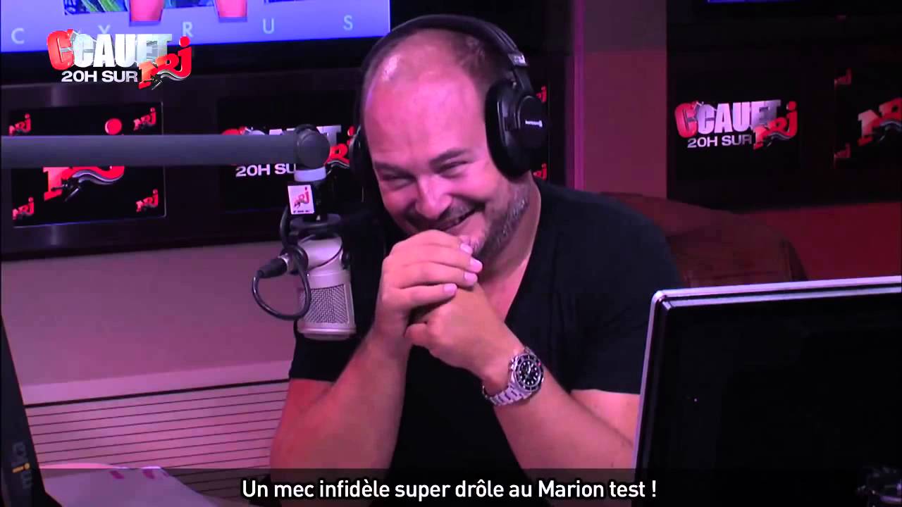 Un mec infidèle avec un vocabulaire très particulier au marion test !