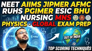 MEDICAL entrance tests India and OUT of India  Physics MCQ