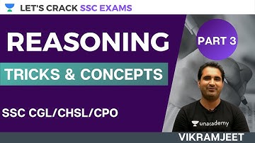 Reasoning Tricks & Concepts | SSC CGL/CHSL/CPO | SSC Exams 2020/2021/2022