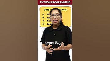 What is the Role of Data Types #pythonprogramming #magnetbrains #python #coding