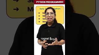 What is the Role of Data Types #pythonprogramming #magnetbrains #python #coding
