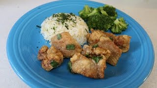 Garlic Chicken Mitsu Ken style @CookingAndCrafting