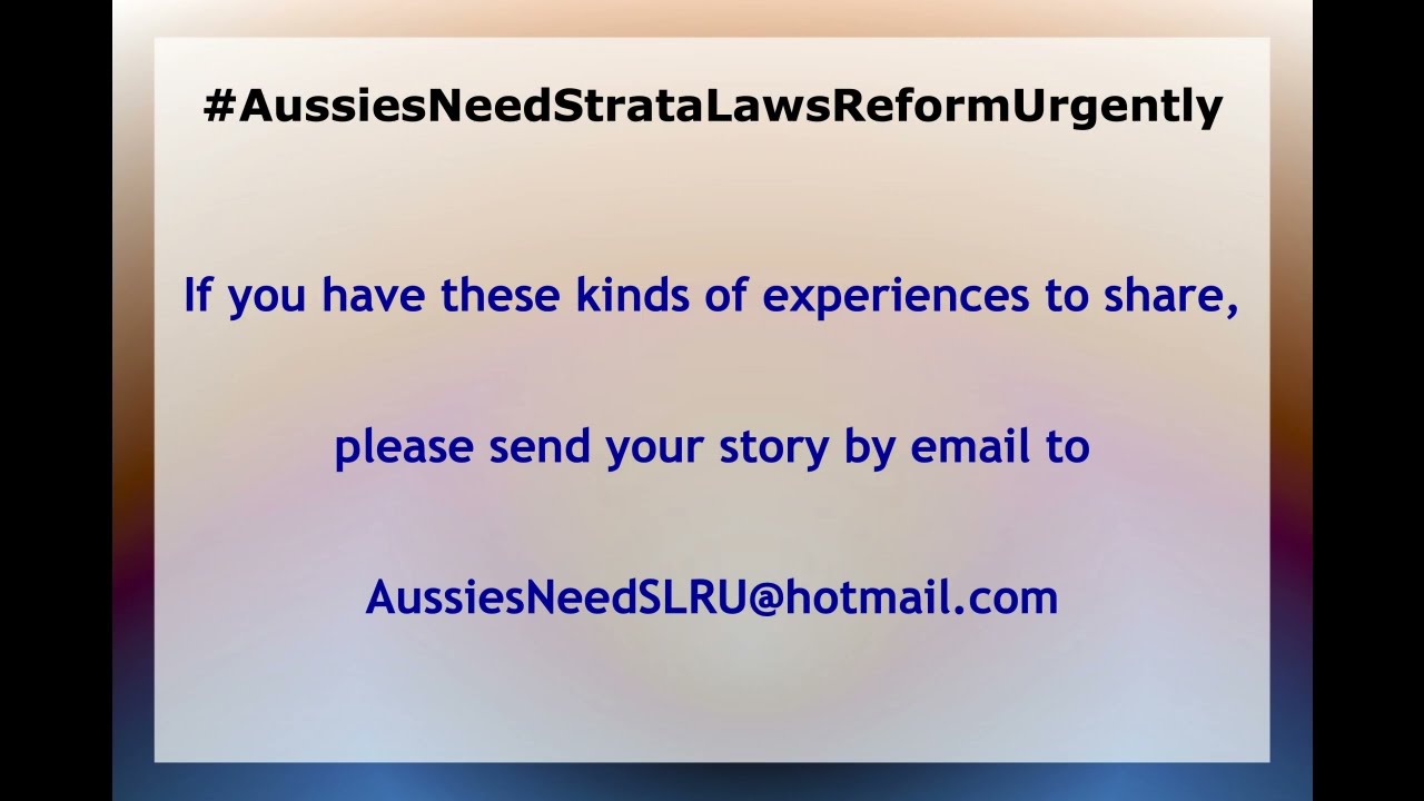 BULLYING, HARASSMENT, NEGLIGENCE, UNFAIRNESS by Strata Committee/Investors toward Occupiers