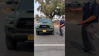 2020 Army Green Pro Tacoma 2020 Army Green Pro Tacoma