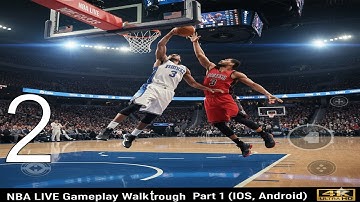 NBA LIVE Gameplay Walkthrough Part 2 (iOS, Android)