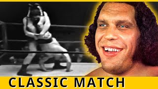 1968 - André the Giant vs Franz Van Buyten