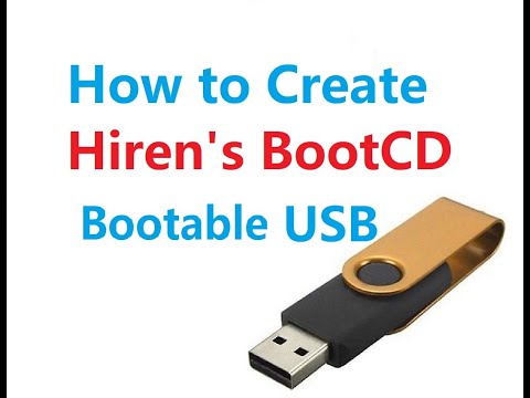 Create A Bootable Hiren’s Boot CD on USB Flash Drive 2022