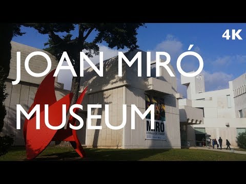 Joan Miro Museum｜호안 미로 미술관｜Walking Tour｜4K