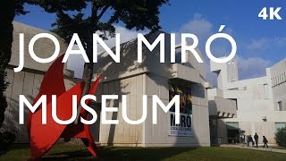 Joan Miro Museum｜호안 미로 미술관｜Walking Tour｜4K