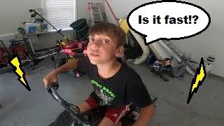 Rad Razor Dirt Quad ATV Battery Upgrade and Test Ride!