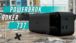 Лучшая Банка 🔥 Портативное Зарядное Устройство Powerbank Anker 737 25000 Мач 140 W Повербэнк Топ