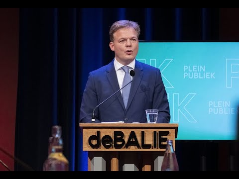 Pieter Omtzigt is terug: lezing in De Balie