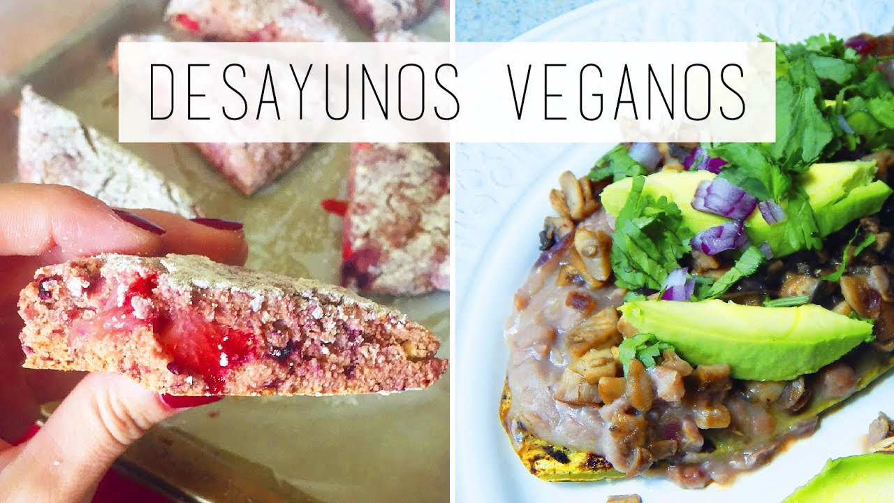 ☀️DESAYUNOS VEGANOS🍓 FIT, DELICIOSOS Y BARATOS!🌱✨SCOONES DE FRUTOS ROJOS Y SOPES DE NOPAL🌵