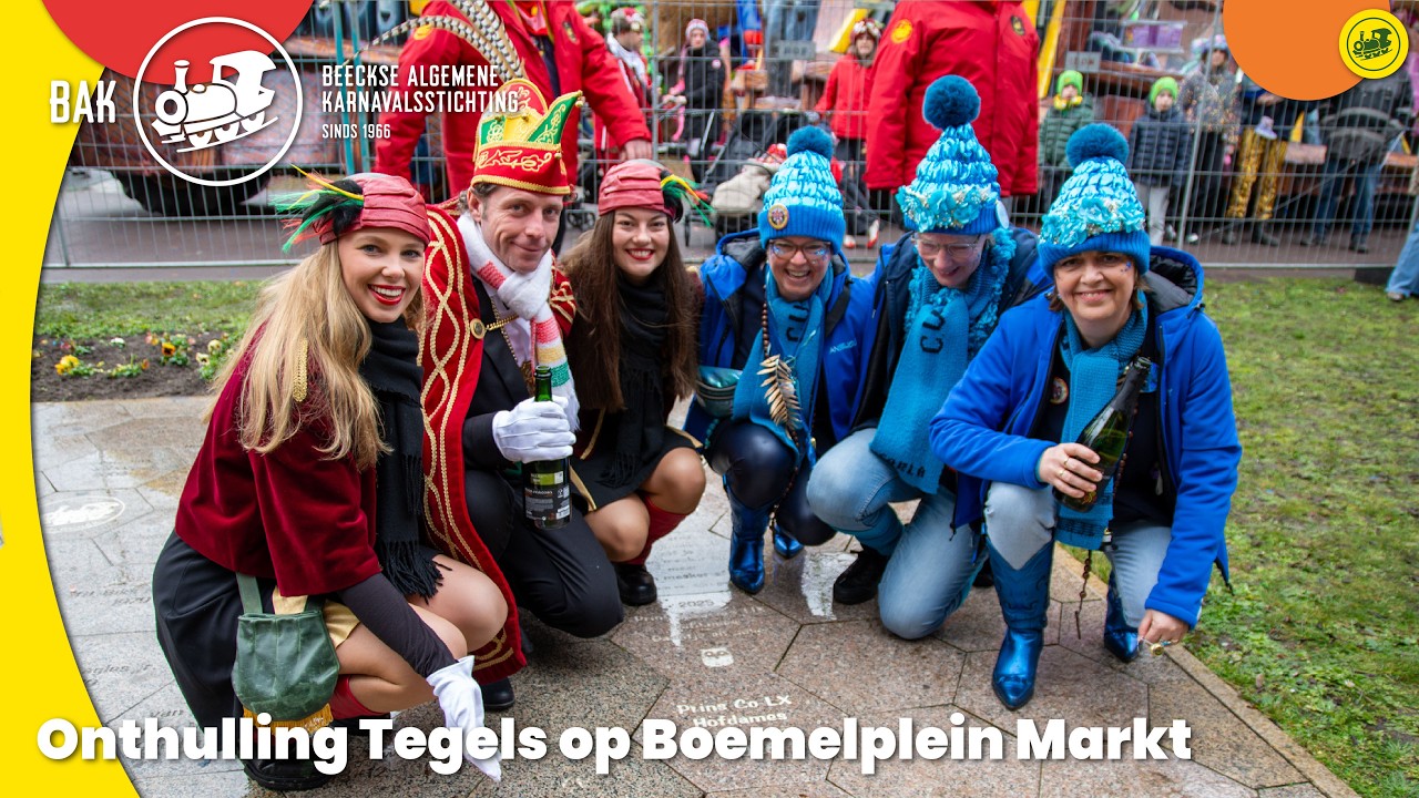 Tegelplein Boemeldonck - Onthulling nieuwe tegels 2026 - 3 Portjes 11 jaar!