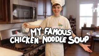 making chicken noodle soup - Let's Get Baked by Steph Inc. 1,760 views 2 years ago 12 minutes, 55 seconds