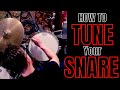 How to Tune Your SNARE Drum (the RIGHT way)