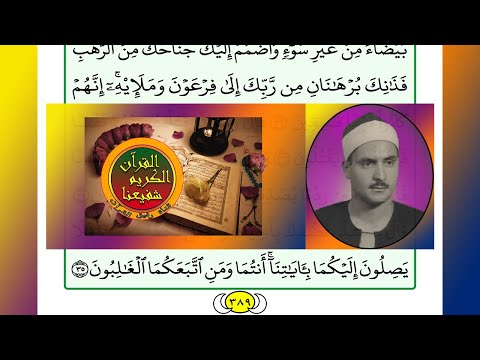ترتيل القرآن الكريم الصفحة ٣٨٩ ٣٩٠ 390 389 القارئ الشيخ محمد صديق المنشاوي