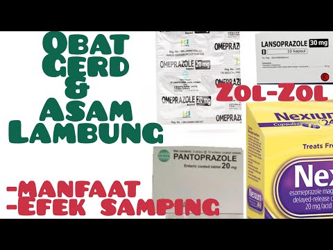 Mekanisme Cara Kerja Omeprazole, Esomeprazole, Lansoprazole, Nexium I Obat GERD, Maagh, Gastritis.