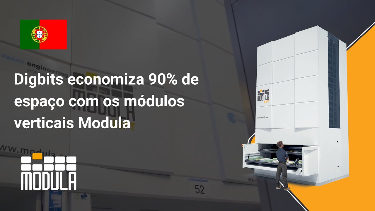 Digbits economiza 90% de espaço com os módulos verticais Modula - YouTube