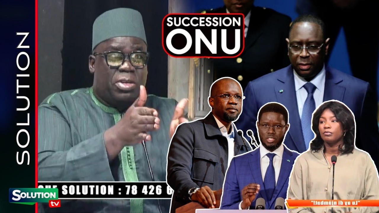 MACKY SALL OFFICIELLEMENT CANDIDAT A L'ONU....SA NDIOGOU DETRUIT MACKY SALL NIOKOY DIAPALE DANO...