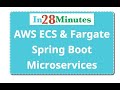 AWS Fargate and ECS - Deploy Spring Microservices