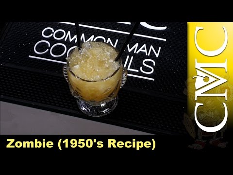 The Zombie (1950's Recipe), Donn Beach Recipe